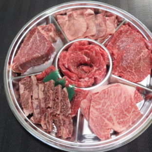 いわて門崎丑焼肉キングハーフ盛り700g