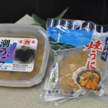 三陸産潮ウニと焼きウニのセット